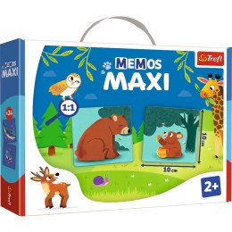 Gra Memos Maxi Zwierzęta i ich dzieci Trefl 02268