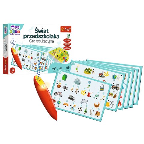 Gra edukacyjna Świat przedszkolaka Magiczny ołówek Trefl 02112