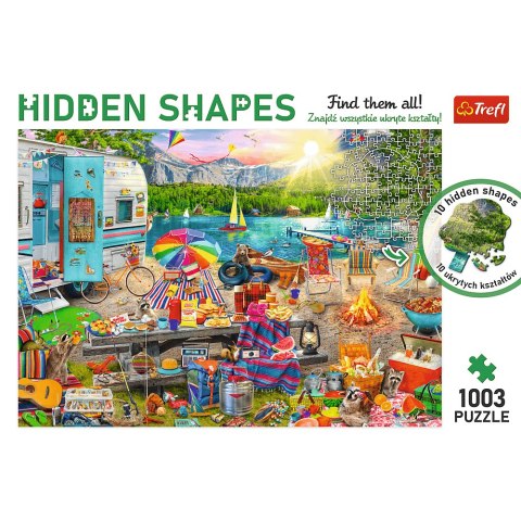 Puzzle Hidden Shapes - Wycieczka kamperem 10677
