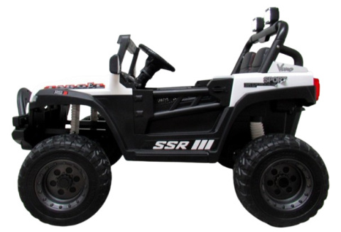 AUTO X16 R-SPORT BIAŁY Auto na akumulator EVA SKÓRA Pilot Akumulator litowo-jonowy