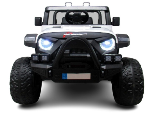 AUTO X16 R-SPORT BIAŁY Auto na akumulator EVA SKÓRA Pilot Akumulator litowo-jonowy