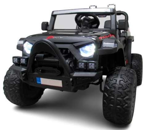 AUTO X16 R-SPORT Czarny Auto na akumulator EVA SKÓRA Pilot Akumulator litowo-jonowy