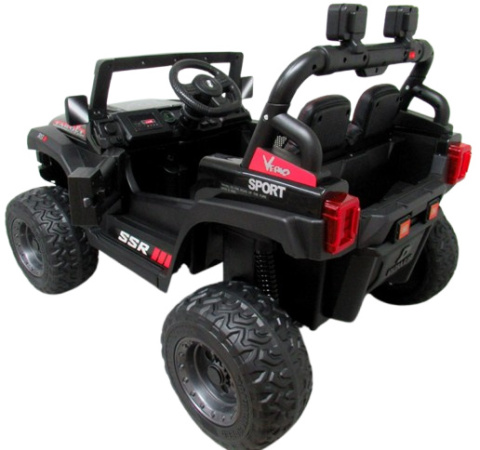 AUTO X16 R-SPORT Czarny Auto na akumulator EVA SKÓRA Pilot Akumulator litowo-jonowy