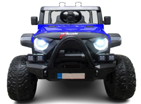 AUTO X16 R-SPORT NIEBIESKI Auto na akumulator EVA SKÓRA Pilot Akumulator litowo-jonowy