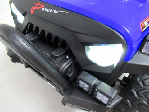 AUTO X16 R-SPORT NIEBIESKI Auto na akumulator EVA SKÓRA Pilot Akumulator litowo-jonowy