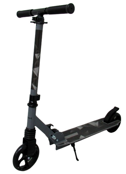 Duża Hulajnoga H10 CZARNA Składana R-Sport koła 145 mm do 100 kg