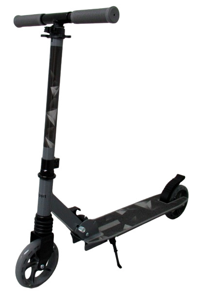 Duża Hulajnoga H10 SZARA Składana R-Sport koła 145 mm do 100 kg