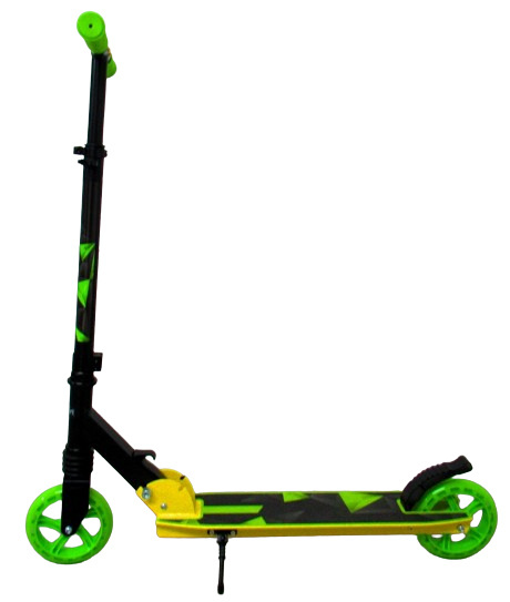 Duża Hulajnoga H10 ZIELONO-CZARNA Składana R-Sport koła 145 mm do 100 kg