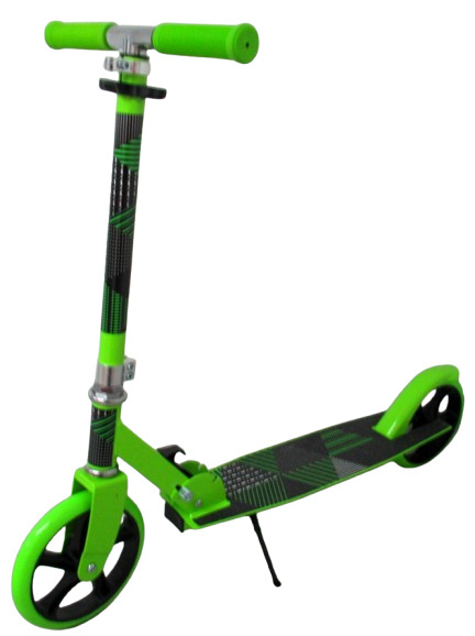 Duża Hulajnoga H4AA Zielona Składana R-Sport koła 200 mm do 100 kg