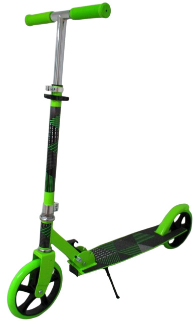 Duża Hulajnoga H4AA Zielona Składana R-Sport koła 200 mm do 100 kg