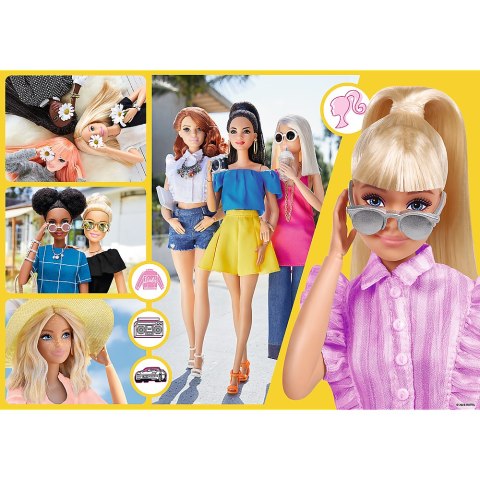 Puzzle - 100 Glitter - Brokatowa Barbie - Trefl 14830
