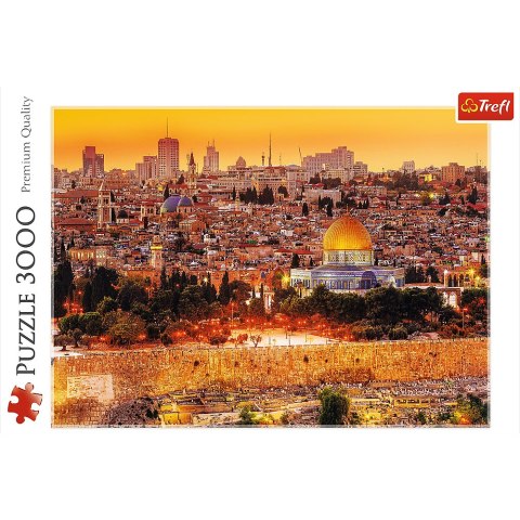 Puzzle - 3000 - Dachy Jerozolimy - Trefl 33032
