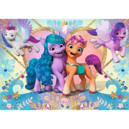 Puzzle - 100 Glitter - My Little Pony - Błyszczące kucyki - Trefl 14831
