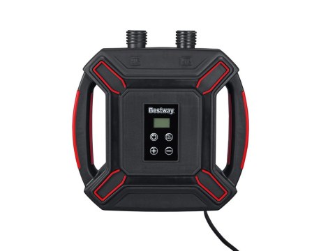 Bestway Wysokociśnieniowa elektryczna pompka powietrzna DC 4 adaptery 62265