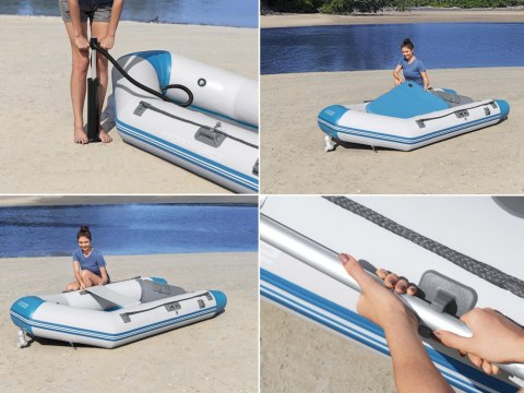 Bestway ponton CASPIAN zestaw 2019r dingy 65046