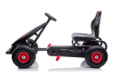 GOKART G8 CZERWONY, gokart dziecięcy, pompowane koła