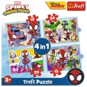 Puzzle - 4w1 (12, 15, 20, 24) - Ekipa Spiday"a - Trefl 34611