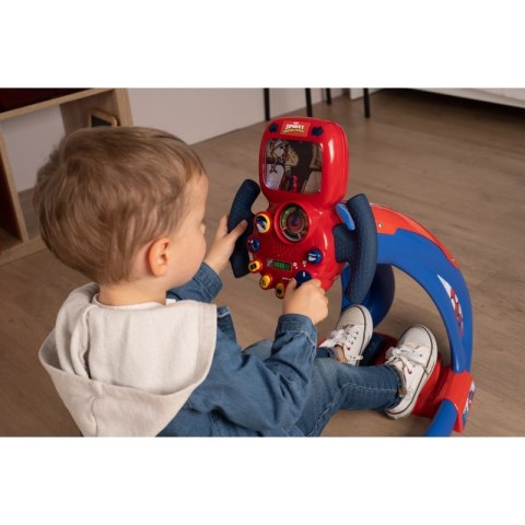Smoby Symulator jazdy Spidey ze światłem i dźwiękiem