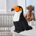 Pluszowa Maskotka Przytulanka Ptak Tukan Czarno Biały 30cm