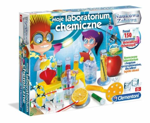 Naukowa Zabawa Moje Laboratorium Chemiczne Język Polski Clementoni 60250