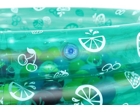 Basenik zielony z kulkami 91cm x 20cm Bestway + 50 kulek 51141