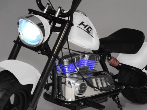 Elektryczny Motor Chopper na akumulator dla dzieci max 80kg manetka PA0318