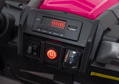 Pojazd UTV X3 Off-Road Różowy