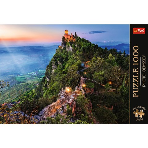 Puzzle - 1000 Premium Plus - Photo Odyssey: Wieża Cesta - San Marino - Trefl 10822