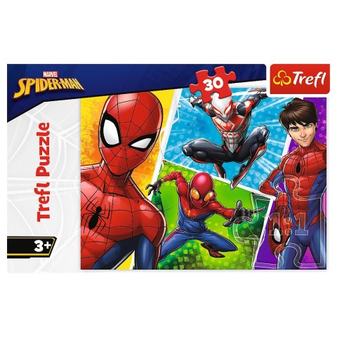 Puzzle - 30 - Spider-Man i Miguel - Trefl 18242