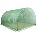 Tunel Ogrodowy Foliowy Szklarnia Na Warzywa Okna Zielony UV 4,5x2x2 M 9M²