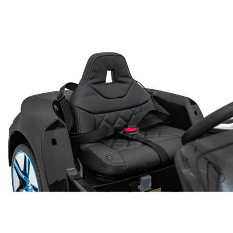 BMW i4 Czarny Auto na akumulator EVA Skóra pilot