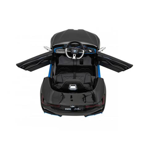 BMW i4 Czarny Auto na akumulator EVA Skóra pilot