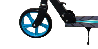 Duża Hulajnoga H4 Niebieska Składana R-Sport koła 200 mm do 100 kg