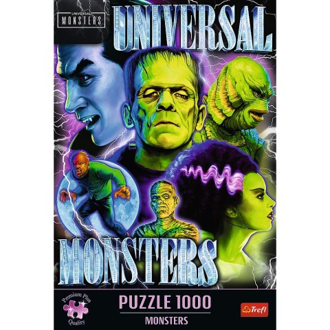 Puzzle - 1000 Premium Plus - Monster - Trefl 12070