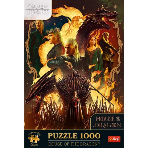 Puzzle - 1000 Premium Plus - Ród Smoka - Trefl 12068