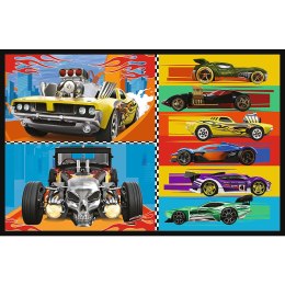 Puzzle - 2x70 - Samochodziki - Hot Wheels - Trefl 34442