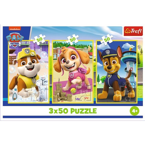 Puzzle - 3x50 - Nasze pieski - Psi Patrol - Trefl 34878