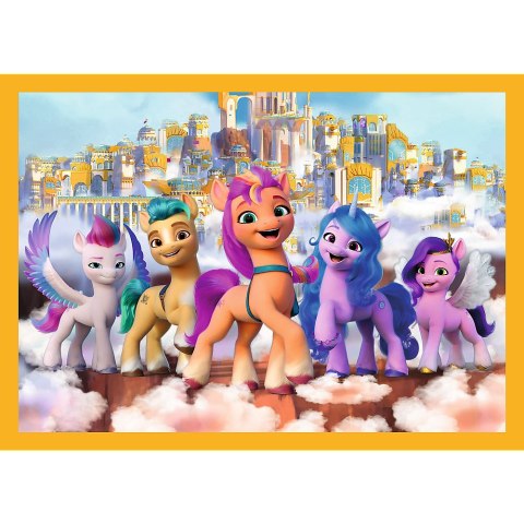 Puzzle - 4w1 (35, 48, 54, 70) - Poznaj kucyki Pony - My Little Pony - Trefl 34624