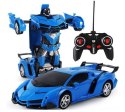 Autko Transformacja Niebieskie