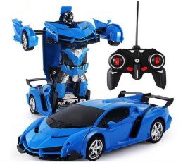 Autko Transformacja Niebieskie