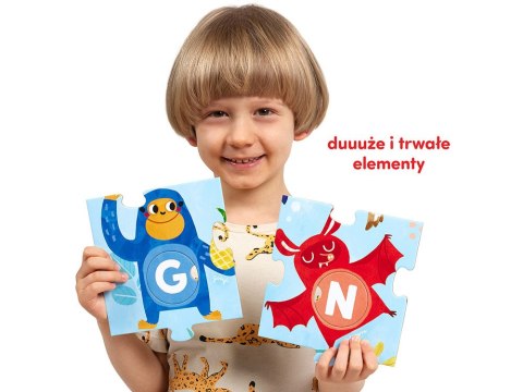 CzuCzu Duuuże puzzle z dziurką Alfabet ZA4077