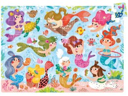 CzuCzu Duże Magiczne puzzle Syrenki 60 ele 4+ ZA5631