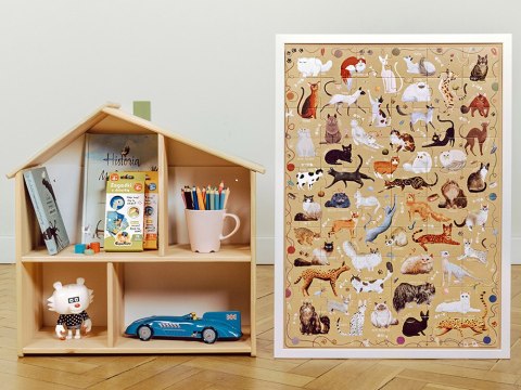 CzuCzu Puzzlove Duże puzzle KOTY 60 elementów ZA5618