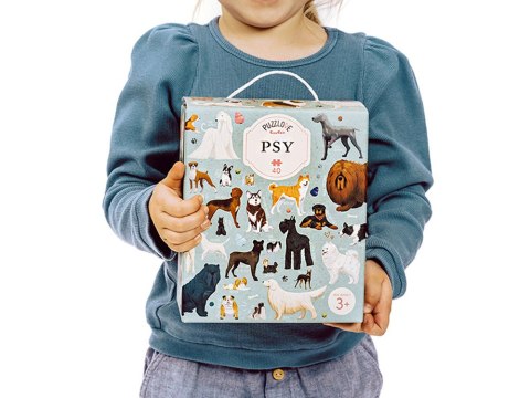 CzuCzu Puzzlove Duże puzzle PSY 40 elementów ZA5617