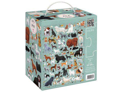 CzuCzu Puzzlove Duże puzzle PSY 40 elementów ZA5617