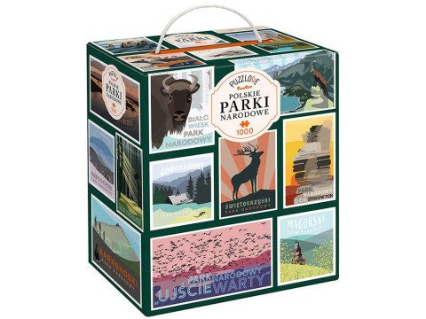 CzuCzu Puzzlove Polskie Parki Narodowe 1000 elementów ZA5625