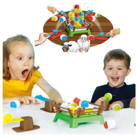 Gra Zręcznościowa Rodzinna Skaczące Owce Kolorowe