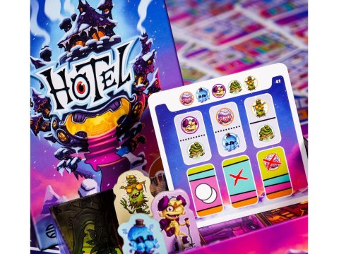Muduko Gra Hotel: 60 zagadek - gra z kartami i piętrami GR0738