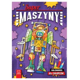 Supermaszyny. Malowanka dla chłopców KS1035
