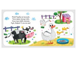 W zagrodzie. Co odkryję paluszkiem? w zagrodzie KS0990